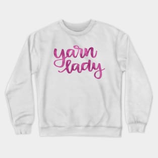 Yarn Lady Crewneck Sweatshirt